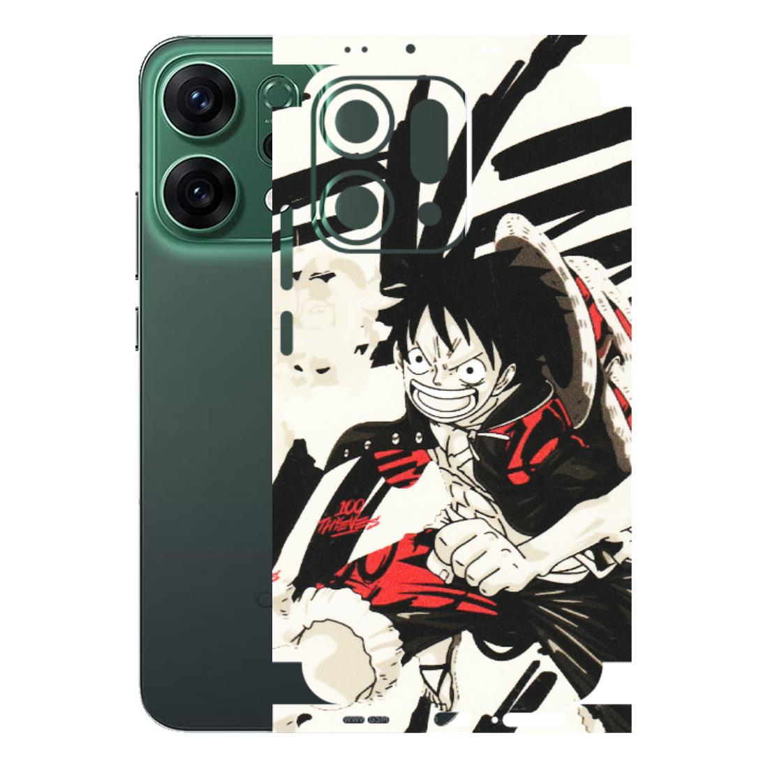OPPO Phone Skins 2025 (All Models) - Monkey D.Luffy Manga Anime - Matte Finish (M-145) Oppo Reno 14 5G