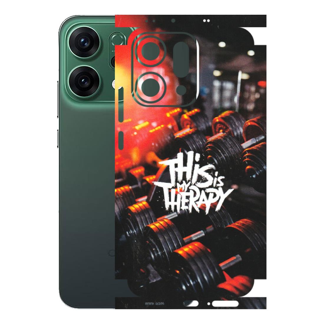 OPPO Phone Skins 2025 (All Models) - GYM Lover Therapy - Matte Finish (M-160) Oppo Reno 14 5G