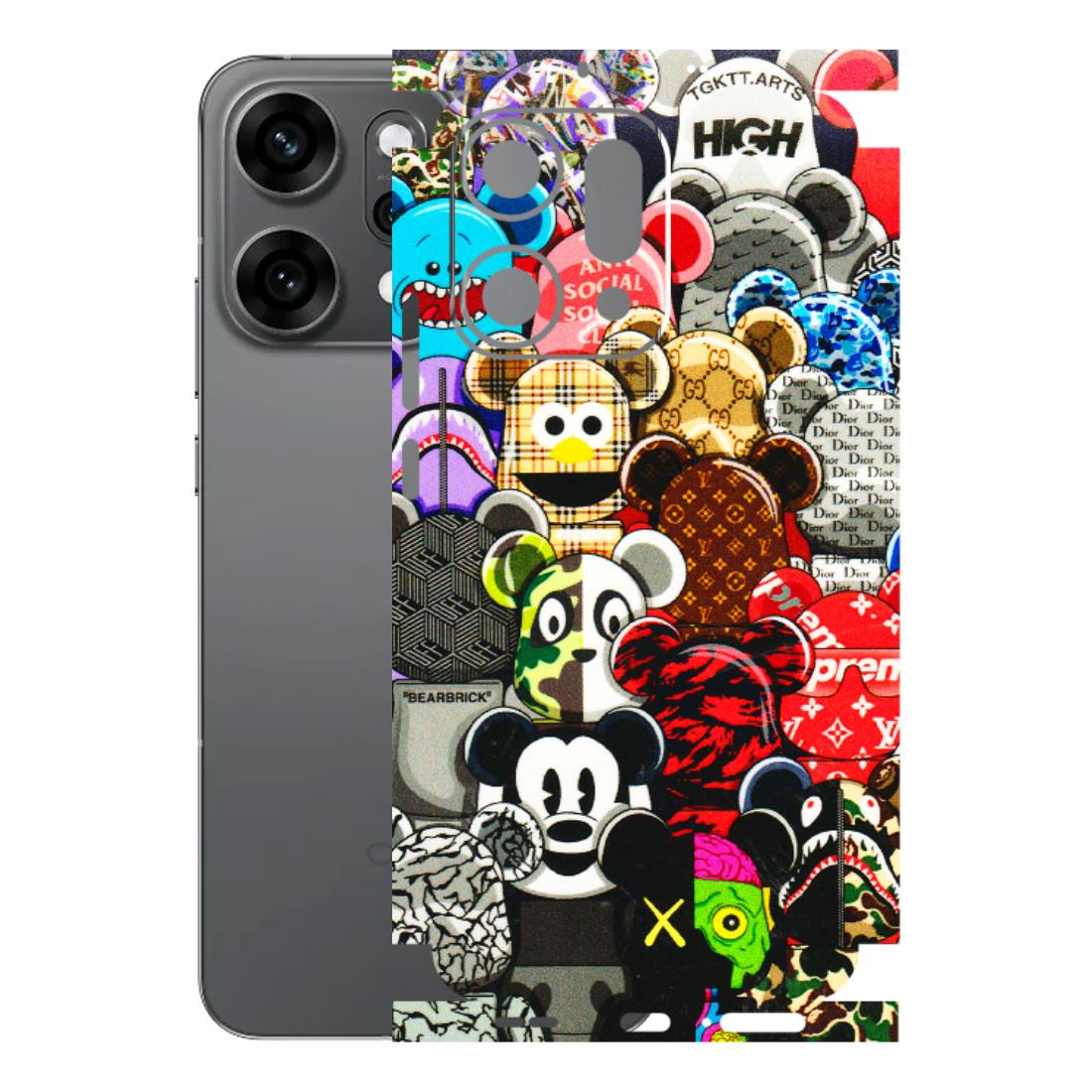 OPPO Phone Skins 2025 (All Models) - More Mickey Mouses - 3D Embossed Finish (L-118) Oppo Reno 14 Pro 5G