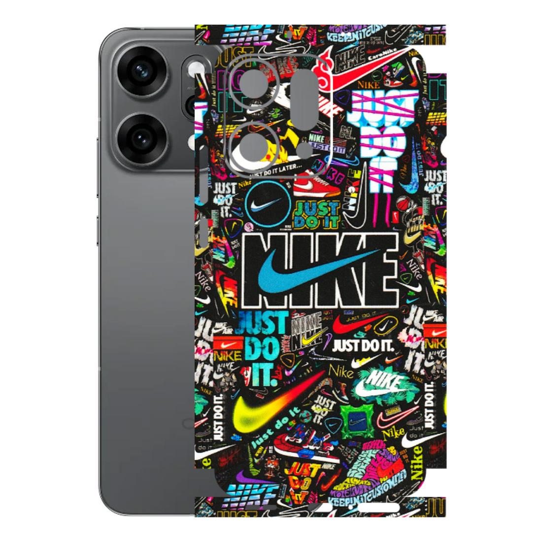 OPPO Phone Skins 2025 (All Models) - Just Do It Doodles - 3D Embossed Finish (L-166) Oppo Reno 14 Pro 5G