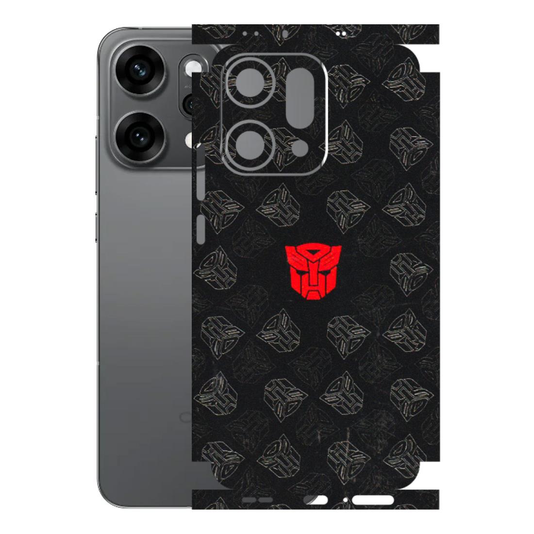 OPPO Phone Skins 2025 (All Models) - Transformers Devastation - 3D Embossed Finish (L-301) Oppo Reno 14 Pro 5G