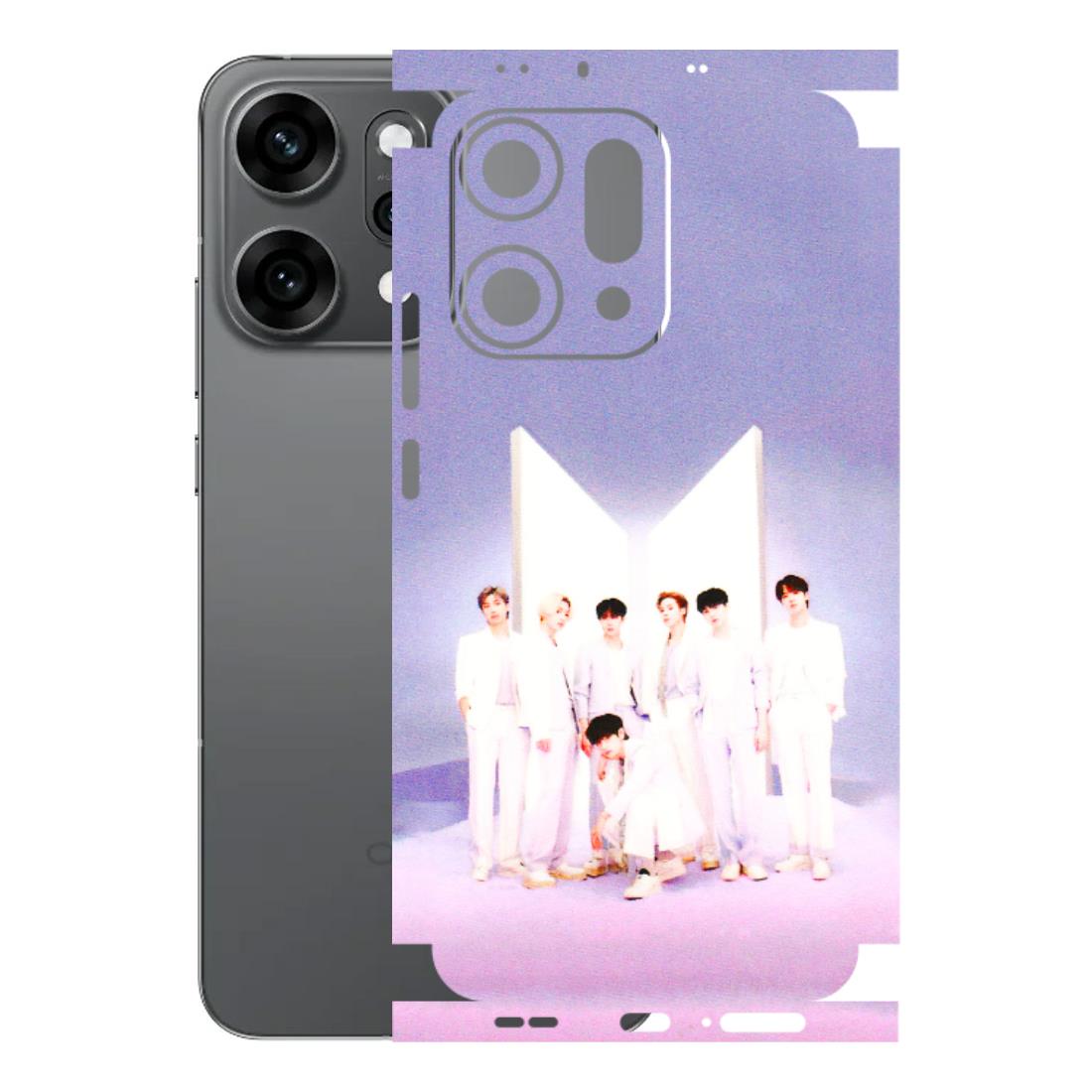 OPPO Phone Skins 2025 (All Models) - BTS - 3D Embossed Finish (L-94) Oppo Reno 14 Pro 5G
