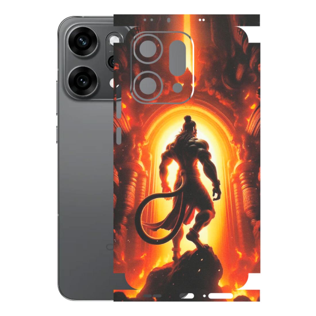 OPPO Phone Skins 2025 (All Models) - HanumanJi - Matte Finish (M-06) Oppo Reno 14 Pro 5G