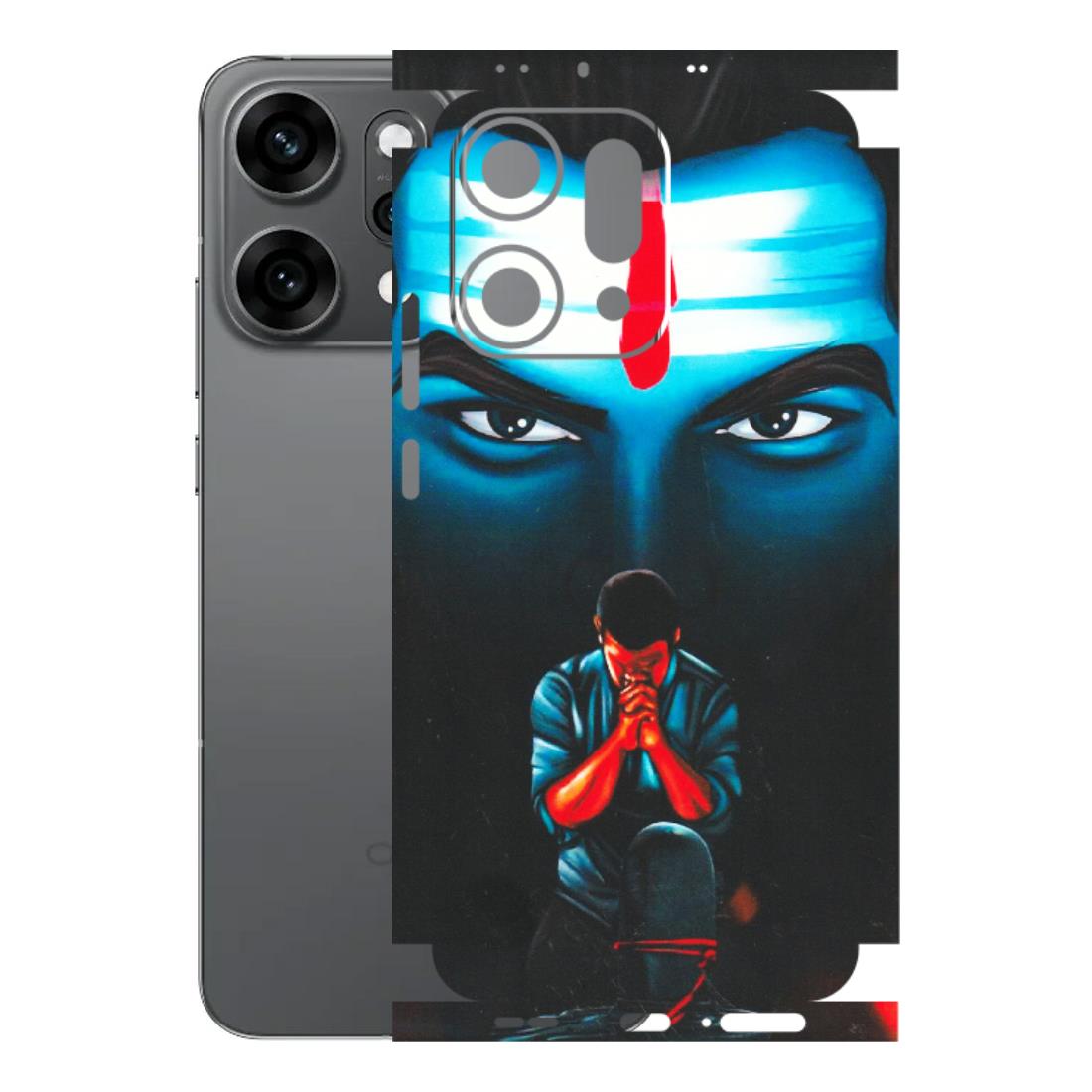OPPO Phone Skins 2025 (All Models) - Mahakal Bhakt - Matte Finish (M-112) Oppo Reno 14 Pro 5G
