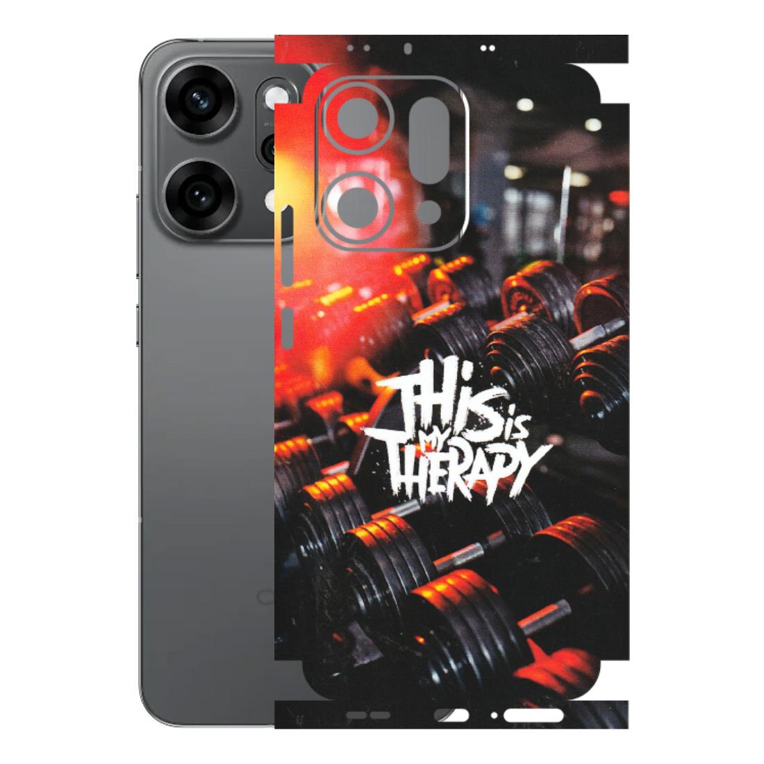 OPPO Phone Skins 2025 (All Models) - GYM Lover Therapy - Matte Finish (M-160) Oppo Reno 14 Pro 5G
