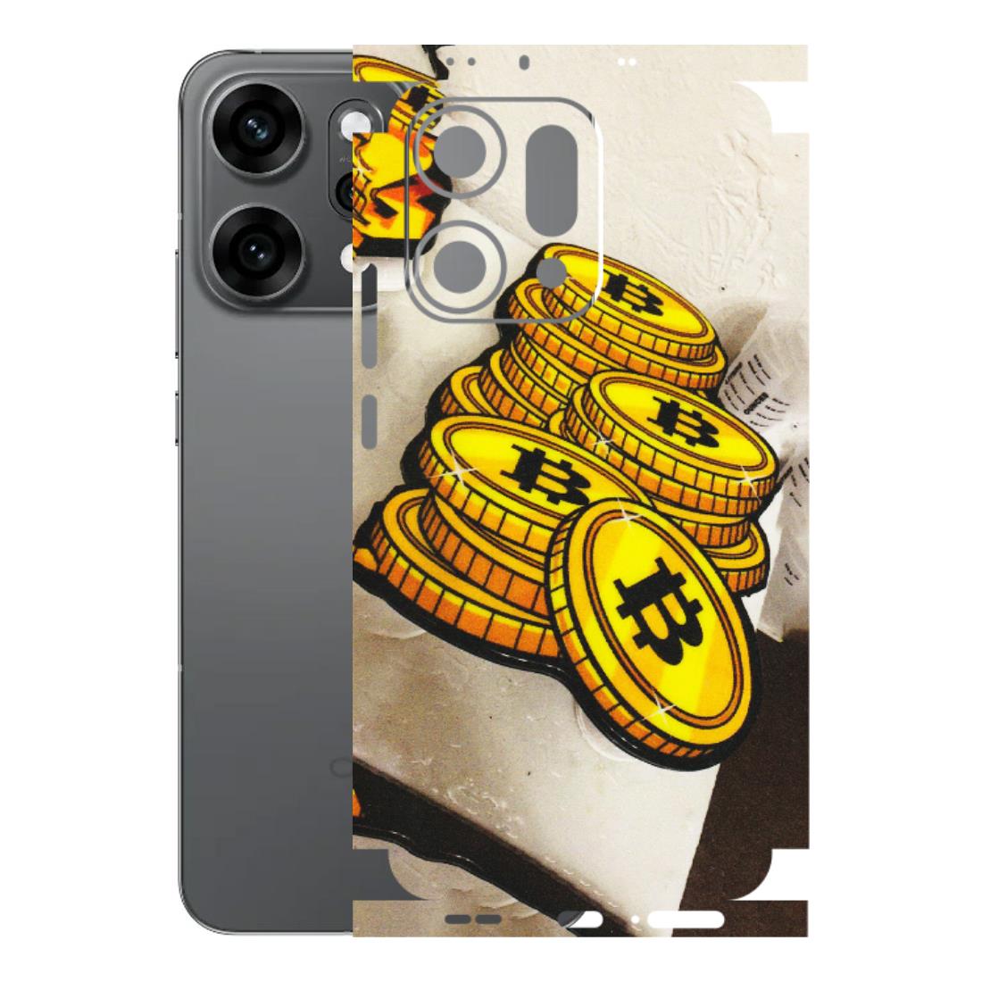 OPPO Phone Skins 2025 (All Models) - Billionaire Bitcoin Collection - Matte Finish (M-92) Oppo Reno 14 Pro 5G