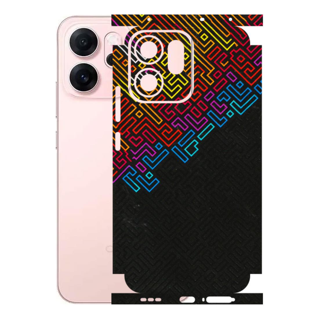 OPPO Phone Skins 2025 (All Models) - Dotme Pattern Art - 3D Embossed Finish (L-121) Oppp Reno 14F 5G
