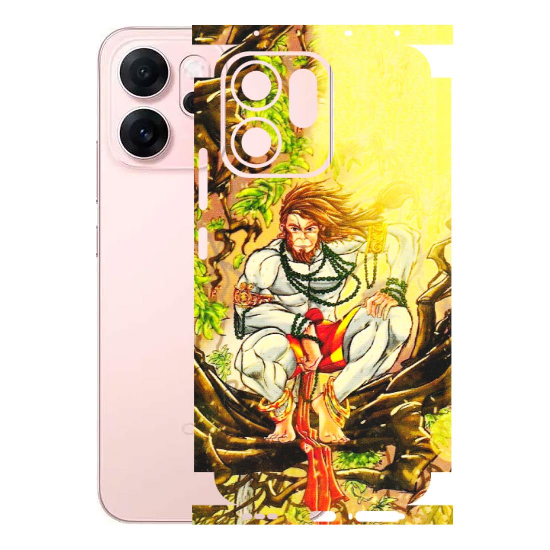 OPPO Phone Skins 2025 (All Models) - Lord Hanuman - 3D Embossed Finish (L-152) Oppp Reno 14F 5G