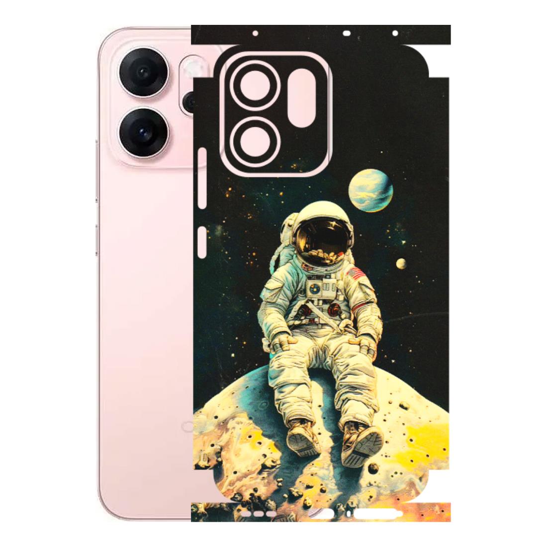 OPPO Phone Skins 2025 (All Models) - Astronaut in Space - 3D Embossed Finish (L-16) Oppp Reno 14F 5G