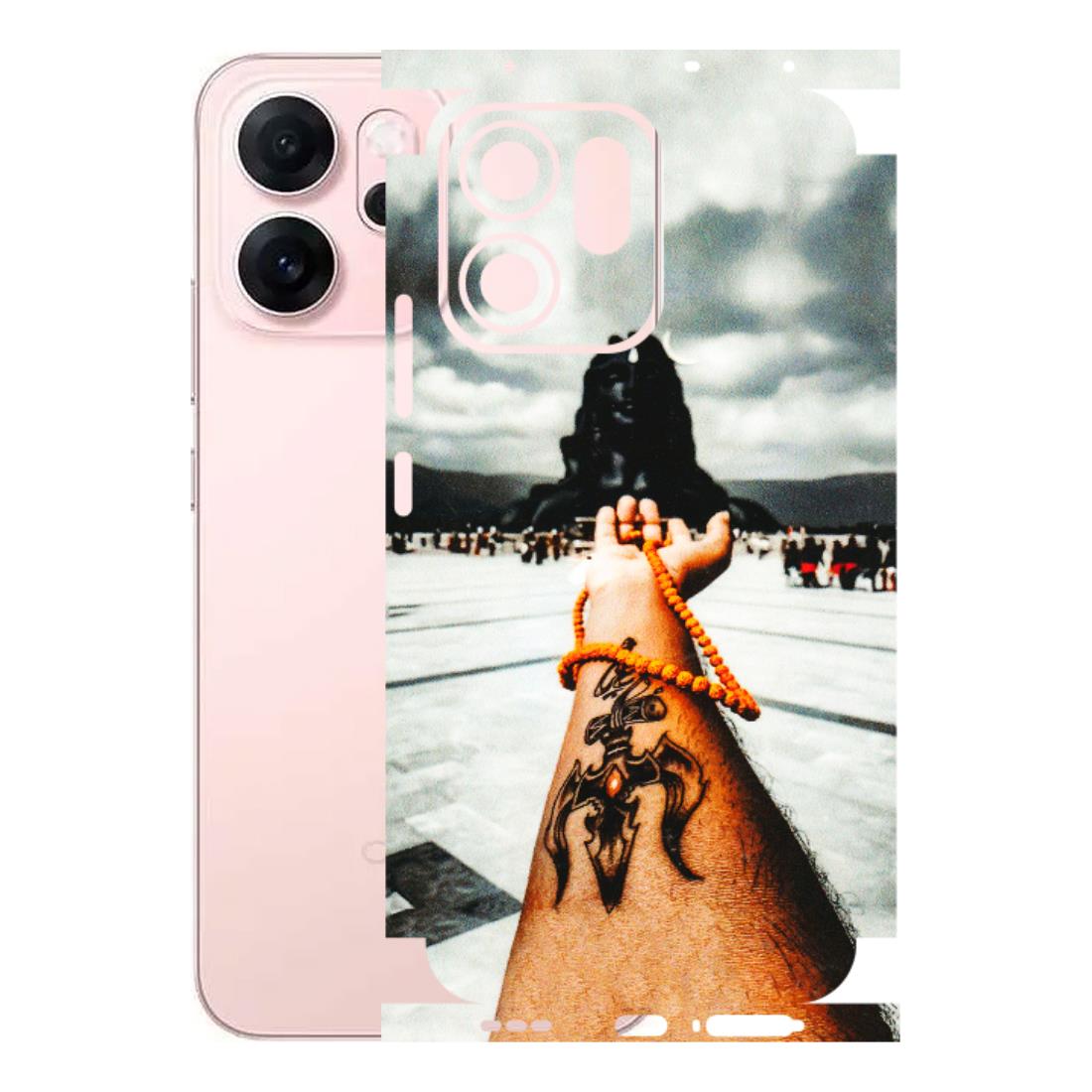 OPPO Phone Skins 2025 (All Models) - Jai Adiyogi Mahakaal - 3D Embossed Finish (L-164) Oppp Reno 14F 5G