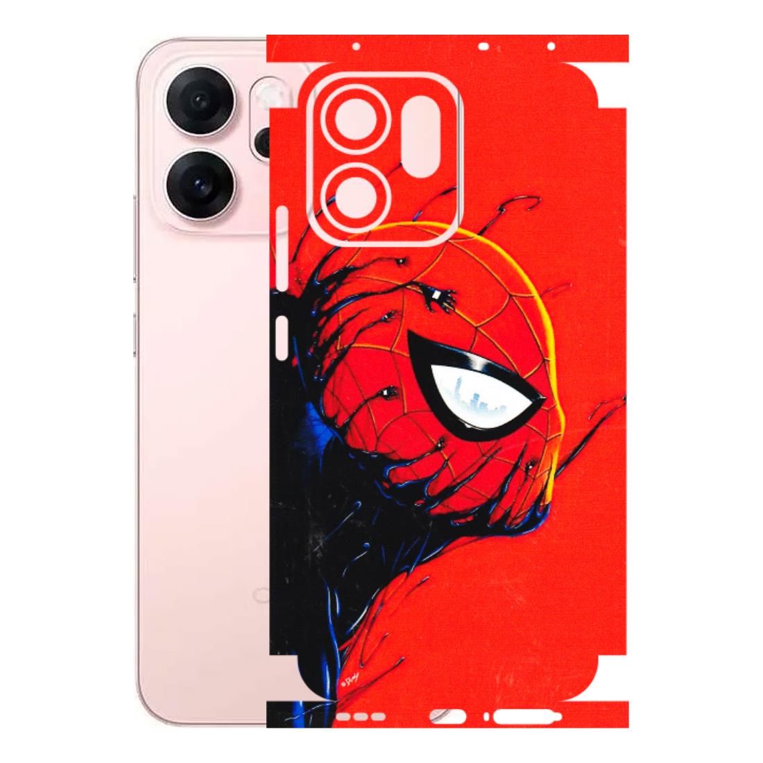 OPPO Phone Skins 2025 (All Models) - Spiderman Face Venom - 3D Embossed Finish (L-165) Oppp Reno 14F 5G