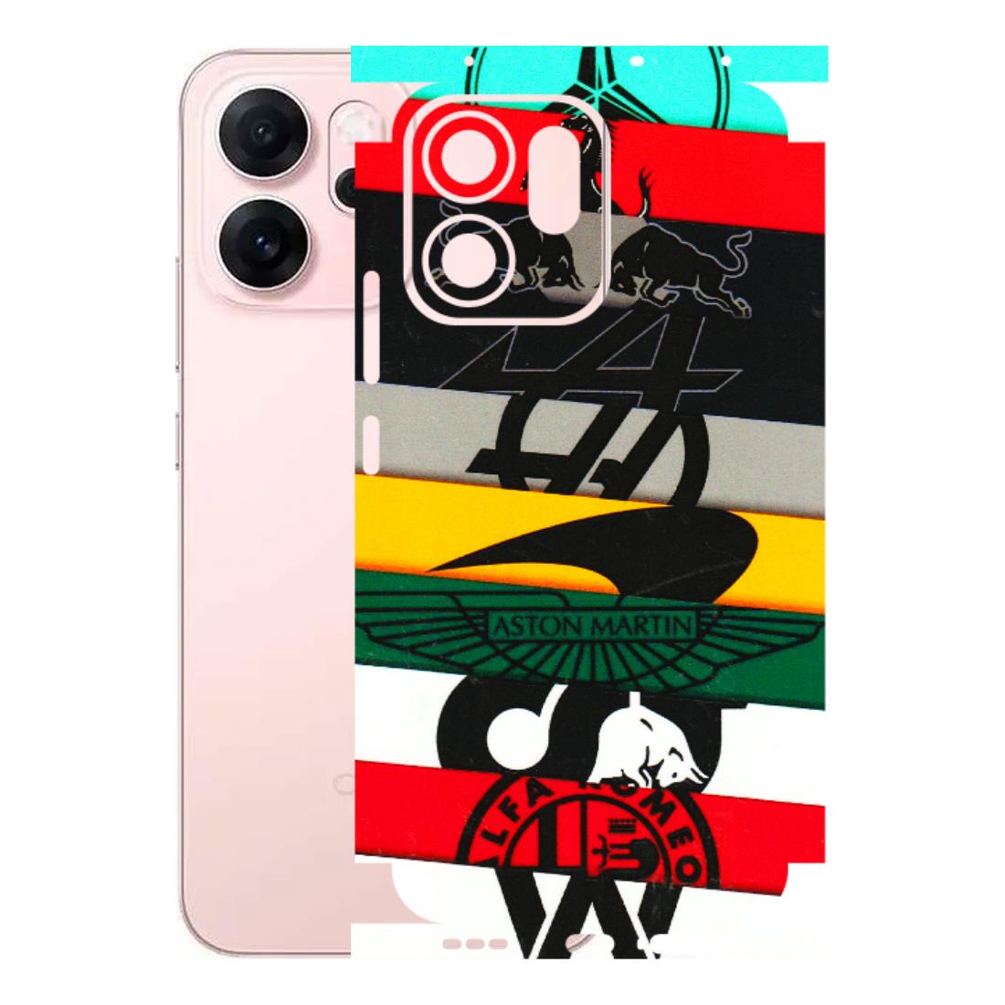OPPO Phone Skins 2025 (All Models) - Multi Designer Brands 3D - 3D Embossed Finish (L-187) Oppp Reno 14F 5G