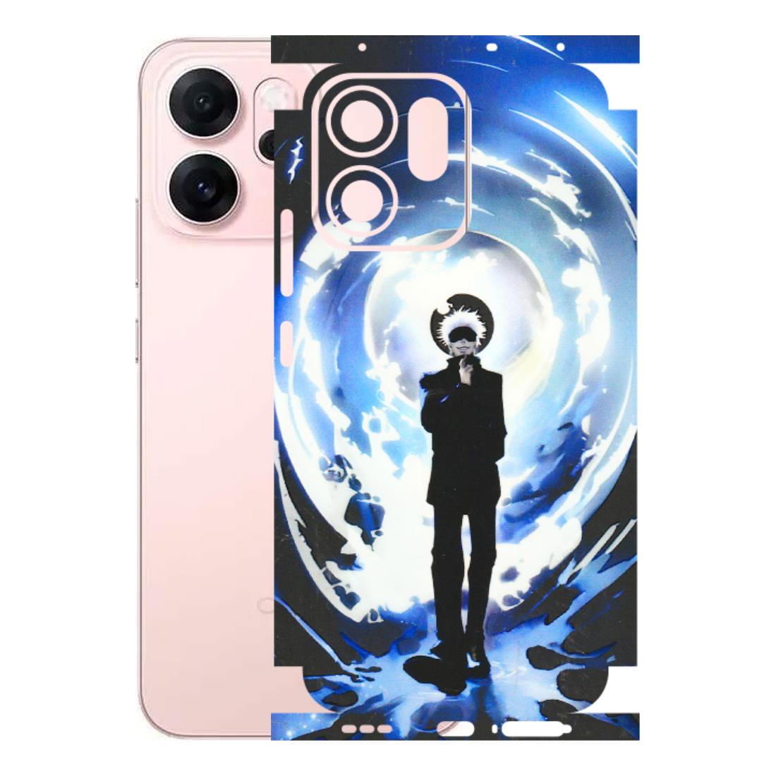 OPPO Phone Skins 2025 (All Models) - Jujustu Kaisen Anime Manga - 3D Embossed Finish (L-317) Oppp Reno 14F 5G
