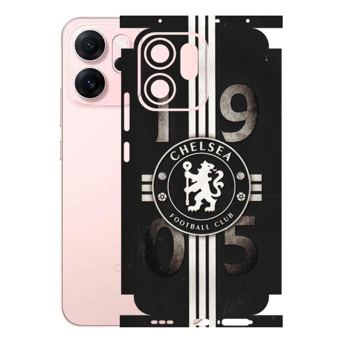 OPPO Phone Skins 2025 (All Models) - Chelsea Fan Club - 3D Embossed Finish (L-36) Oppp Reno 14F 5G