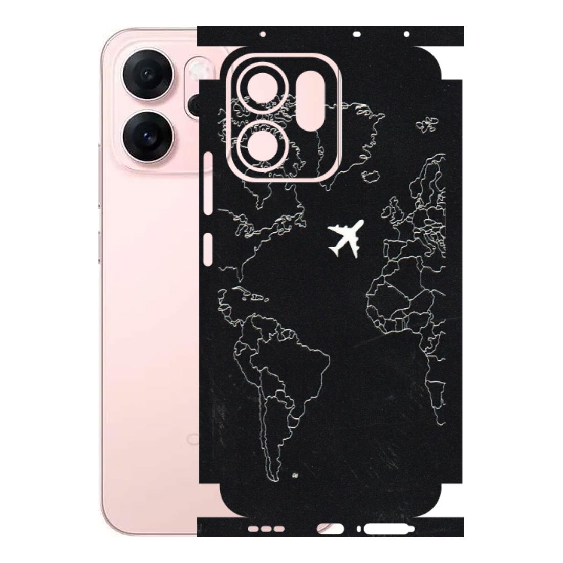 OPPO Phone Skins 2025 (All Models) - Never Ending Travel - 3D Embossed Finish (L-79) Oppp Reno 14F 5G