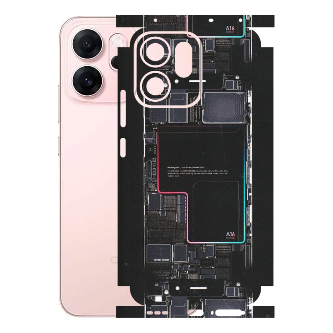 OPPO Phone Skins 2025 (All Models) - Motherboard Circuit Layout - Matte Finish (M-117) Oppp Reno 14F 5G