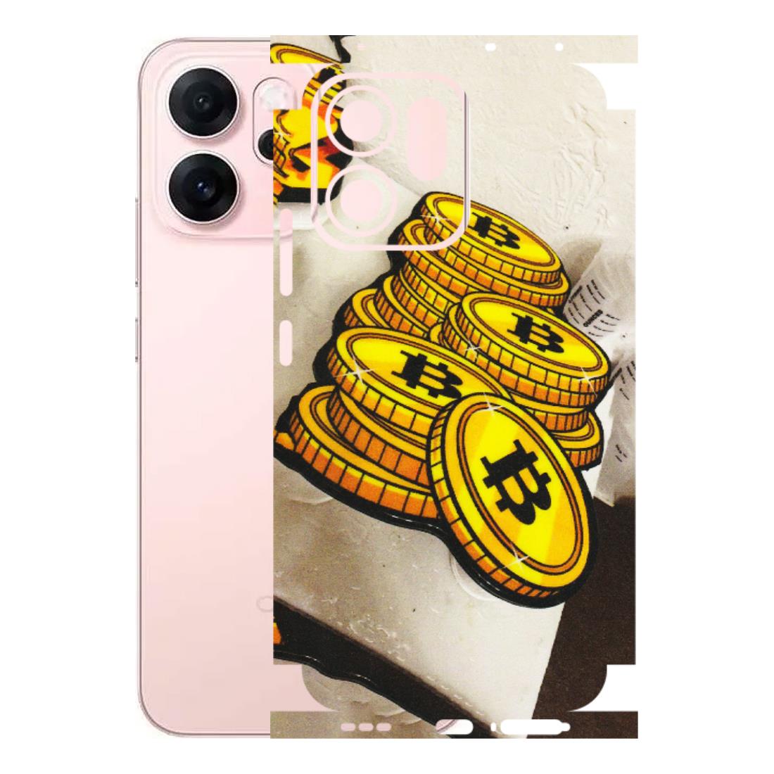 OPPO Phone Skins 2025 (All Models) - Billionaire Bitcoin Collection - Matte Finish (M-92) Oppp Reno 14F 5G