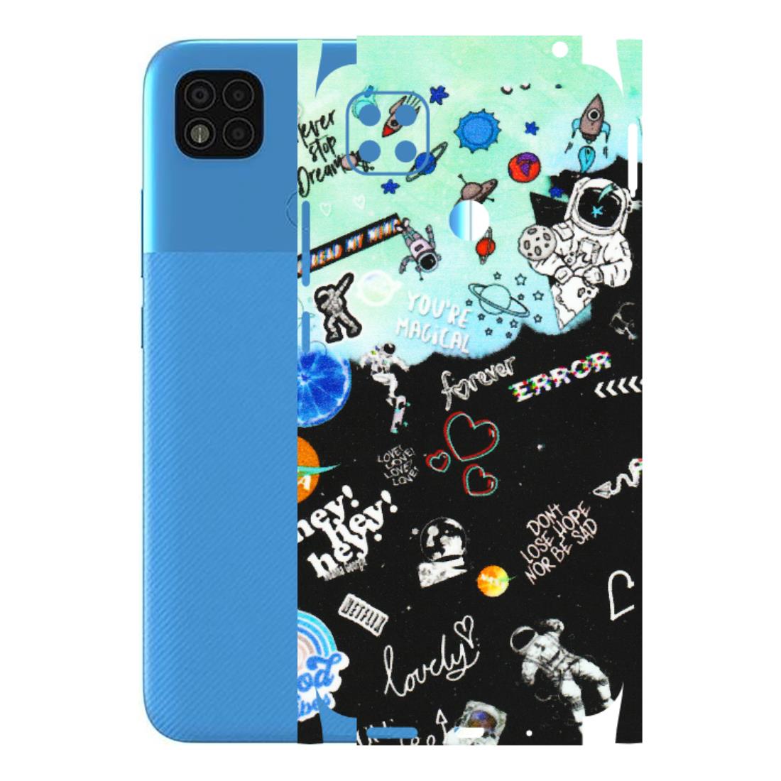 POCO Phone Skins (All Models) - Living In A Space Dream - Matte Finish (M-46) Poco C31