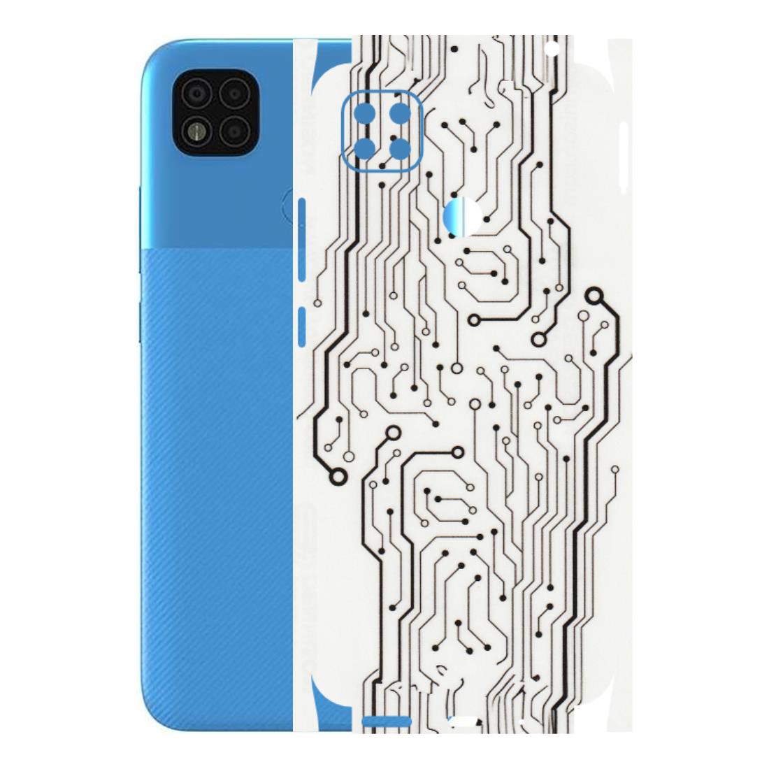 POCO Phone Skins (All Models) - Tech Circuits - Transparent Finish (T-03) Poco C31
