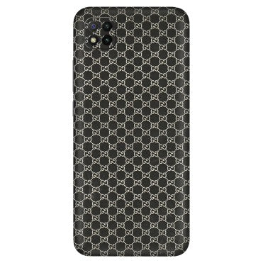 POCO Phone Skins (All Models) - Black G Print - 3D Embossed Finish (L-109) Poco C3