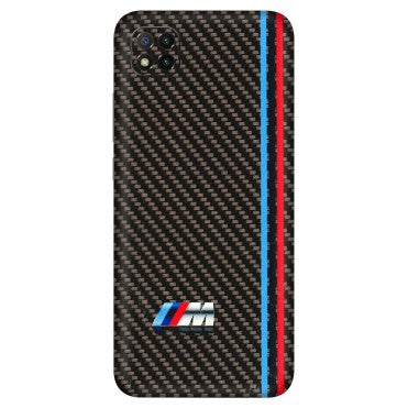 POCO Phone Skins (All Models) - BM Carbon Fiber Feels - 3D Embossed Finish (L-38) Poco C3
