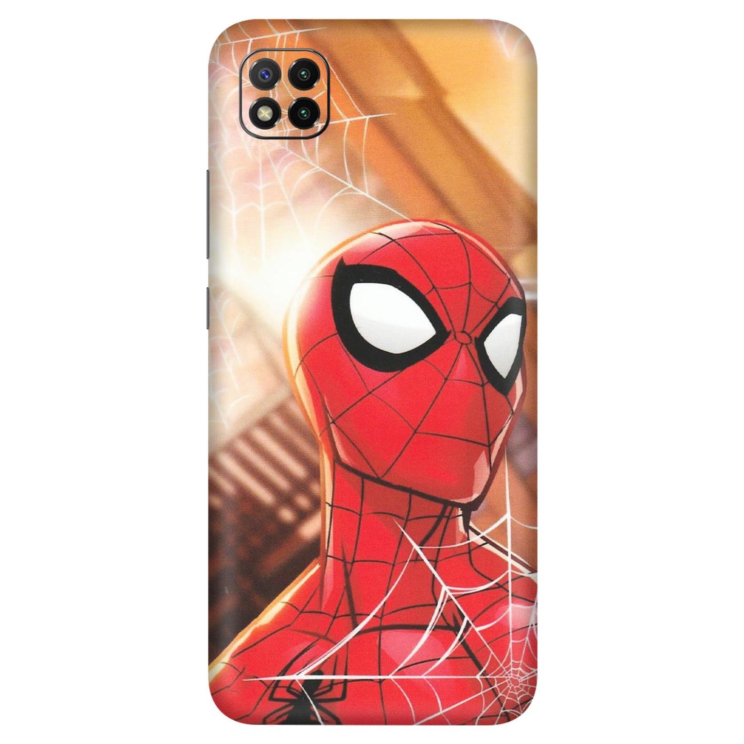 POCO Phone Skins (All Models) - Spiderman Face New - Matte Finish (M-41) Poco C3