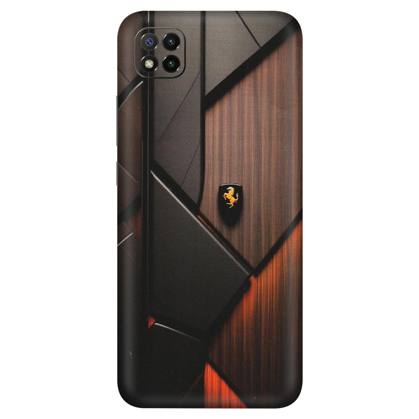 POCO Phone Skins (All Models) - Lambo Beauty Wood Pattern Sober - Matte Finish (M-51) Poco C3