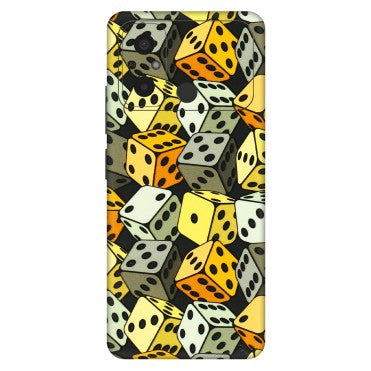 POCO Phone Skins (All Models) - Dices Of Life - 3D Embossed Finish (L-04) Poco C55