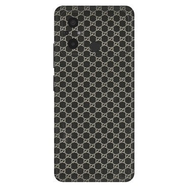 POCO Phone Skins (All Models) - Black G Print - 3D Embossed Finish (L-109) Poco C55