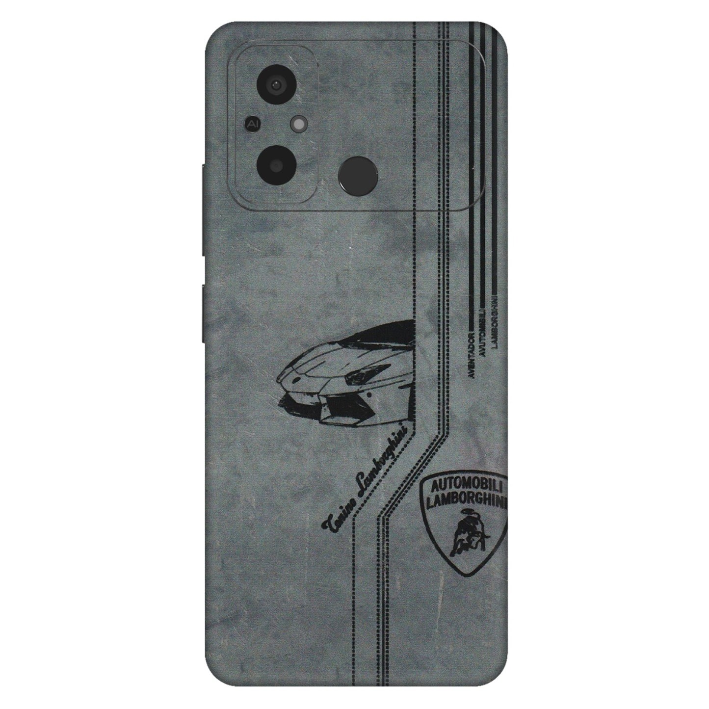 POCO Phone Skins (All Models) - New Lamborgini Aventador - 3D Embossed Finish (L-321) Poco C55