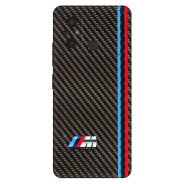 POCO Phone Skins (All Models) - BM Carbon Fiber Feels - 3D Embossed Finish (L-38) Poco C55