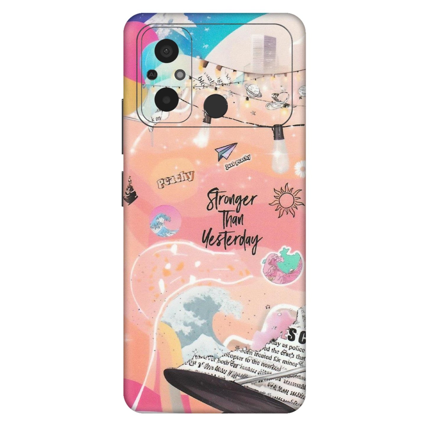 POCO Phone Skins (All Models) - Stronger Then Yesterday - Matte Finish (M-128) Poco C55
