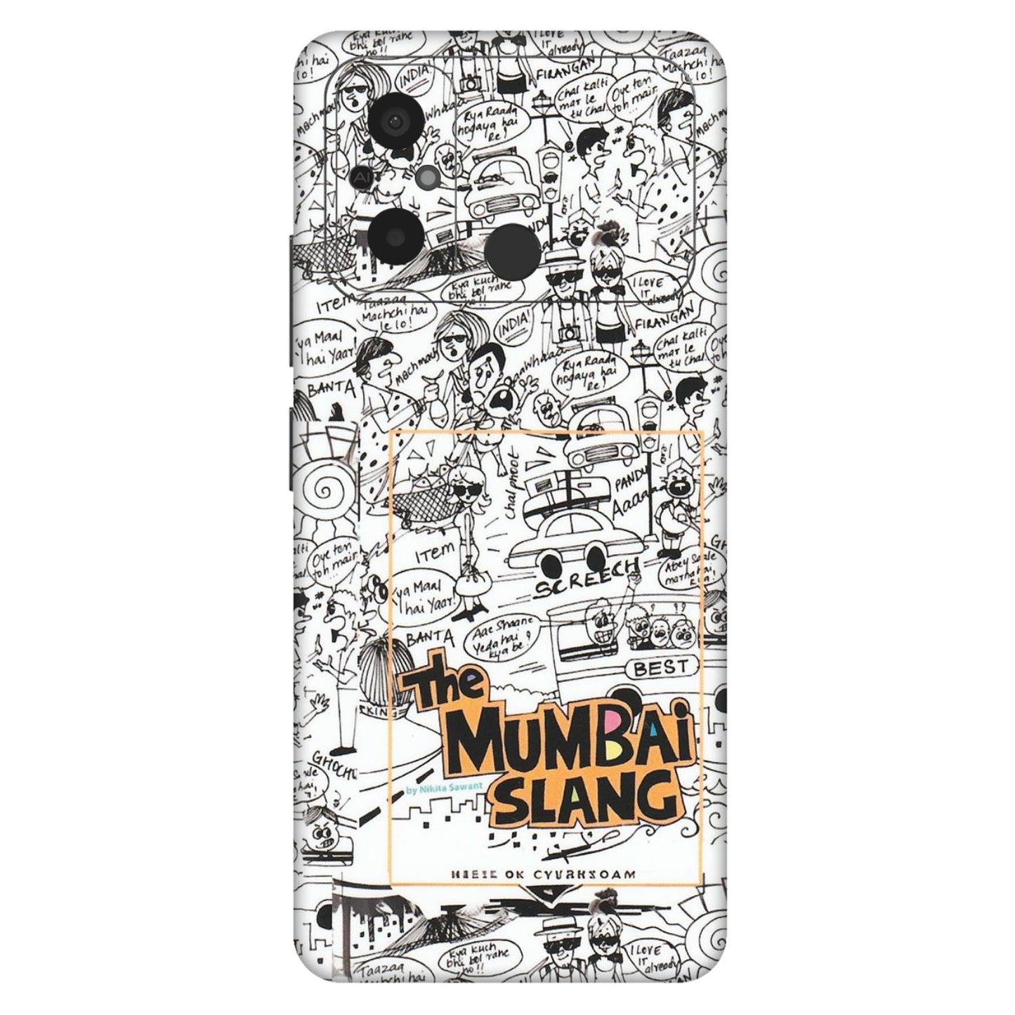 POCO Phone Skins (All Models) - The Mumbai Slang - Matte Finish (M-142) Poco C55