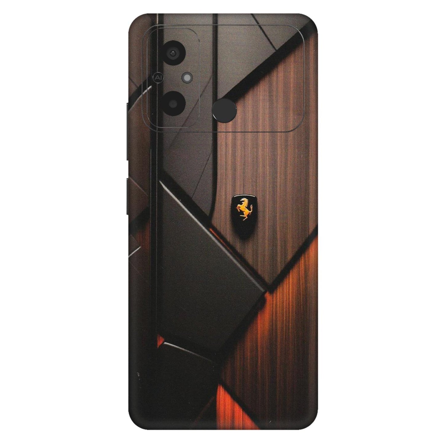 POCO Phone Skins (All Models) - Lambo Beauty Wood Pattern Sober - Matte Finish (M-51) Poco C55