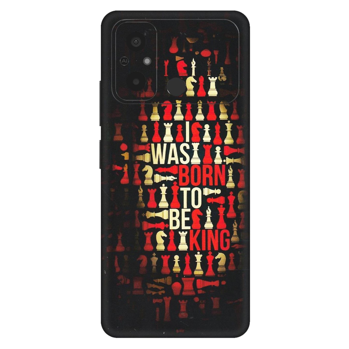 POCO Phone Skins (All Models) - Born To Be King - Matte Finish (M-73) Poco C55
