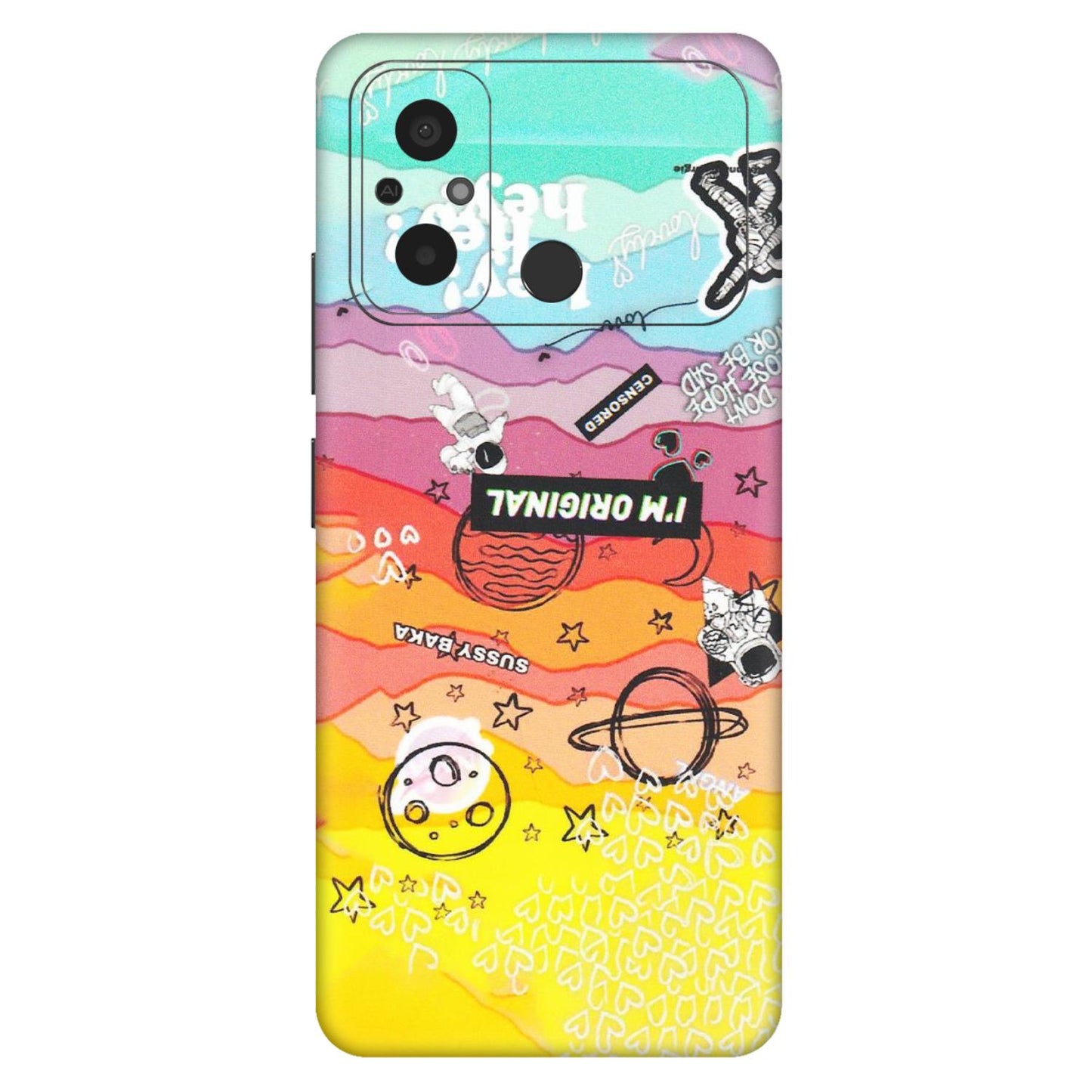 POCO Phone Skins (All Models) - The Original Astronaut - Matte Finish (M-79) Poco C55