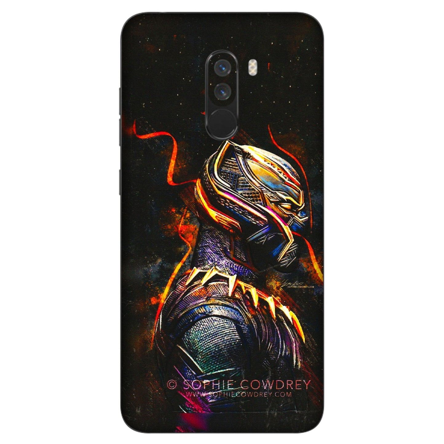 POCO Phone Skins (All Models) - Black Panther - 3D Embossed Finish (L-190) Poco F1