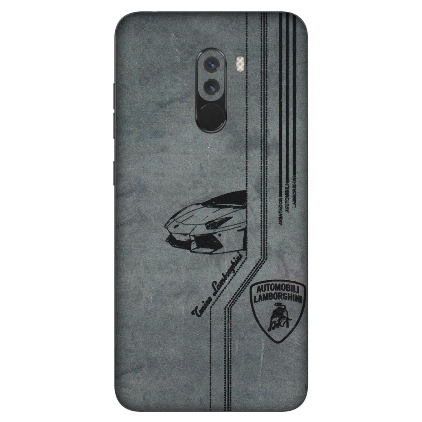 POCO Phone Skins (All Models) - New Lamborgini Aventador - 3D Embossed Finish (L-321) Poco F1