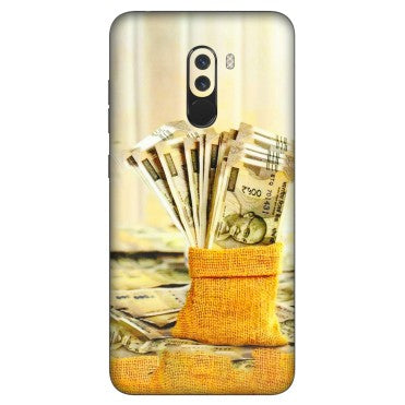 POCO Phone Skins (All Models) - Show Me The Money - 3D Embossed Finish (L-52) Poco F1