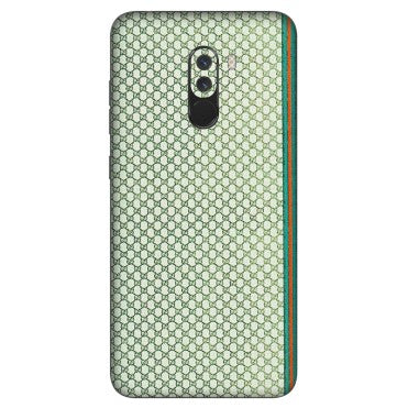 POCO Phone Skins (All Models) - Gucci Fabric Pattern - 3D Embossed Finish (L-73) Poco F1
