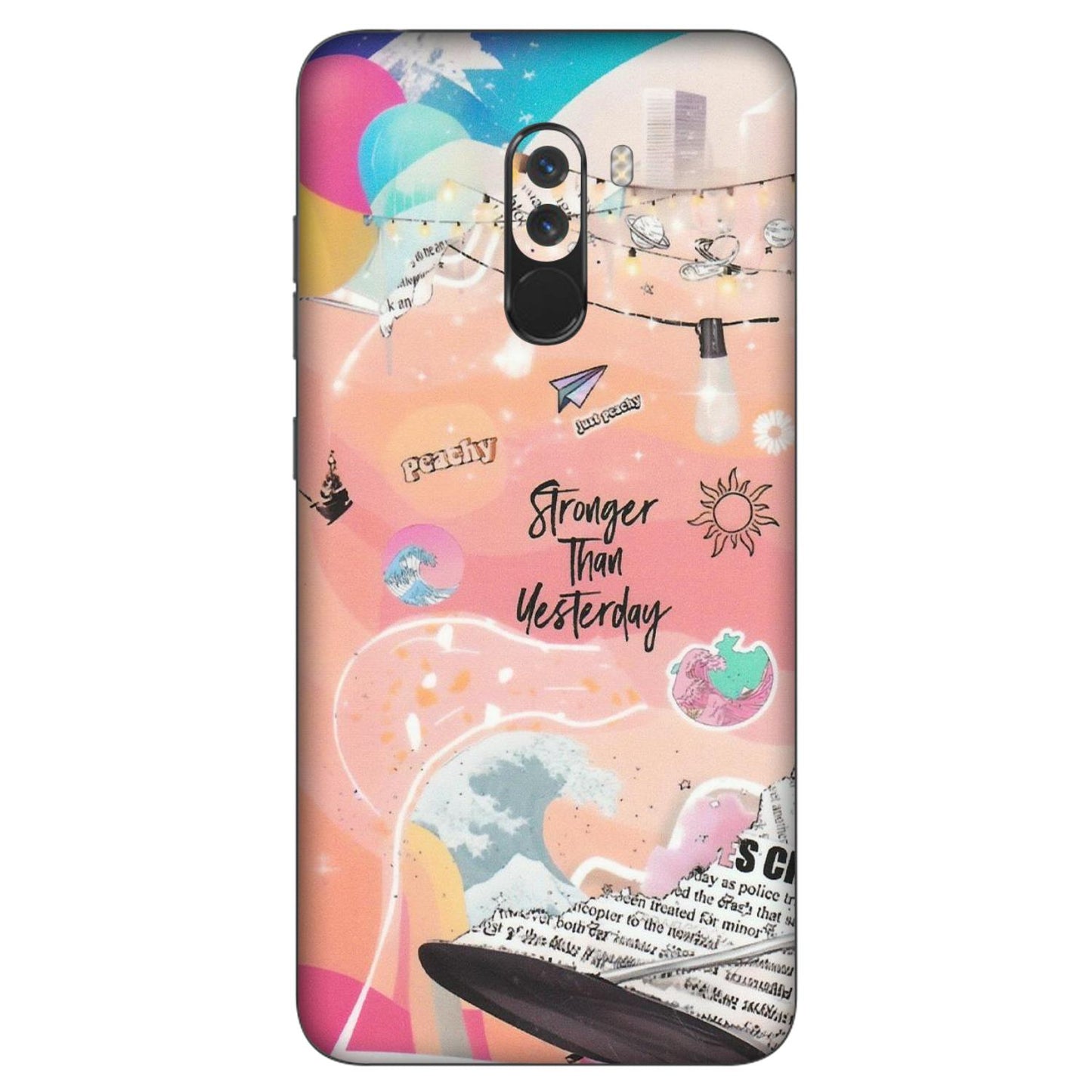 POCO Phone Skins (All Models) - Stronger Then Yesterday - Matte Finish (M-128) Poco F1