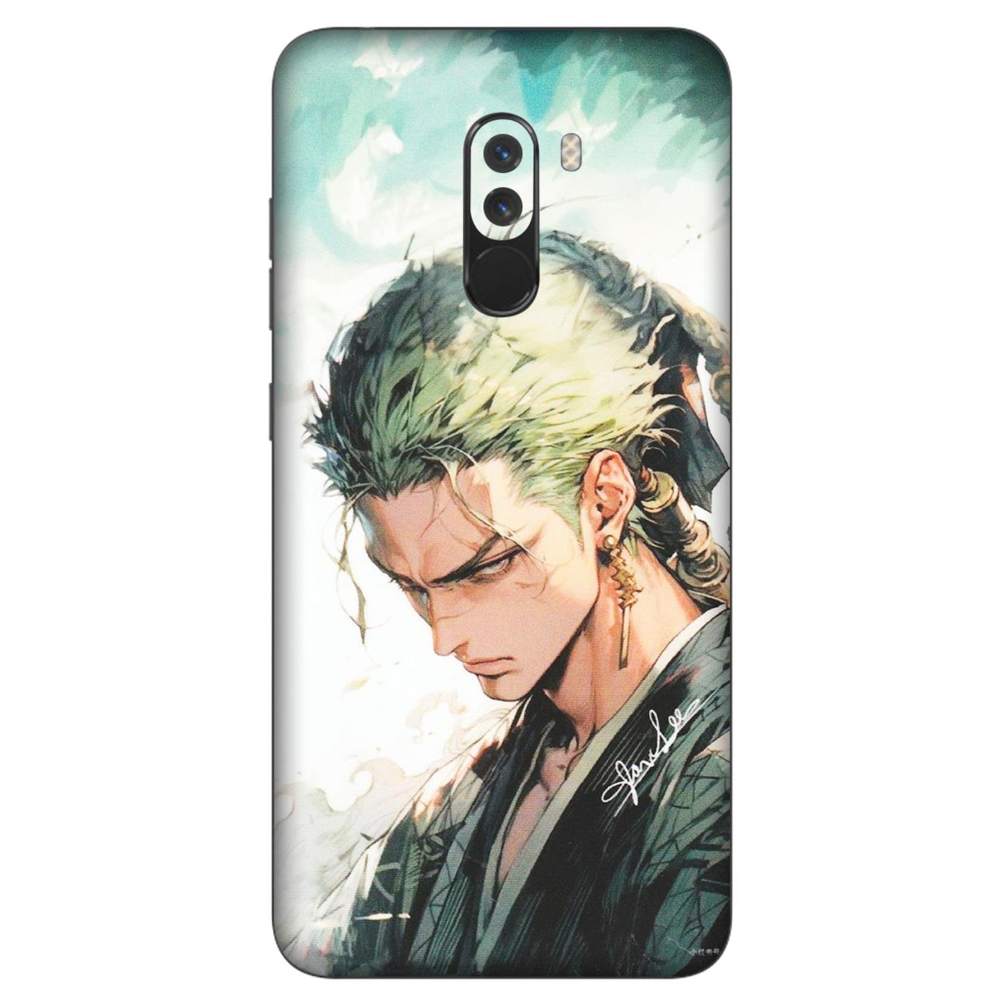 POCO Phone Skins (All Models) - Pirate Hunter One Piece Anime - Matte Finish (M-157) Poco F1