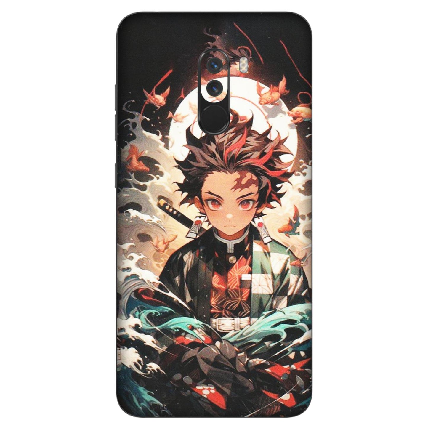 POCO Phone Skins (All Models) - Tanjiro Demon Slayer Anime - Matte Finish (M-158) Poco F1