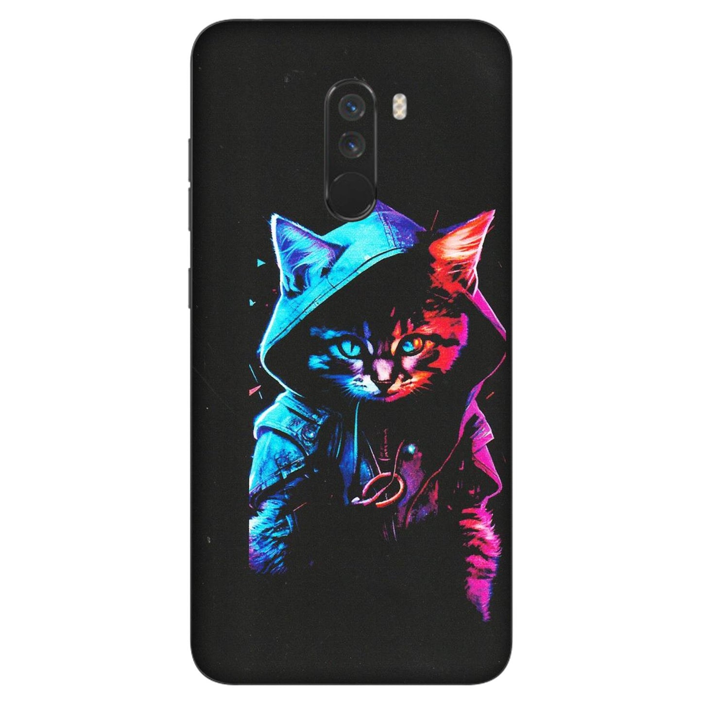 POCO Phone Skins (All Models) - Cyberpunk Cat - Matte Finish (M-45) Poco F1
