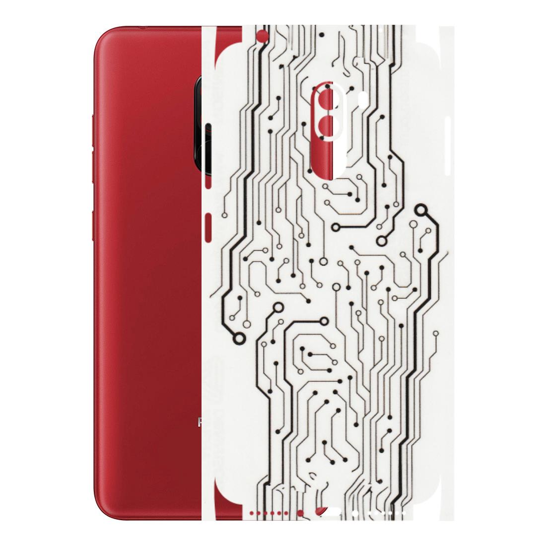 POCO Phone Skins (All Models) - Tech Circuits - Transparent Finish (T-03) Poco F1
