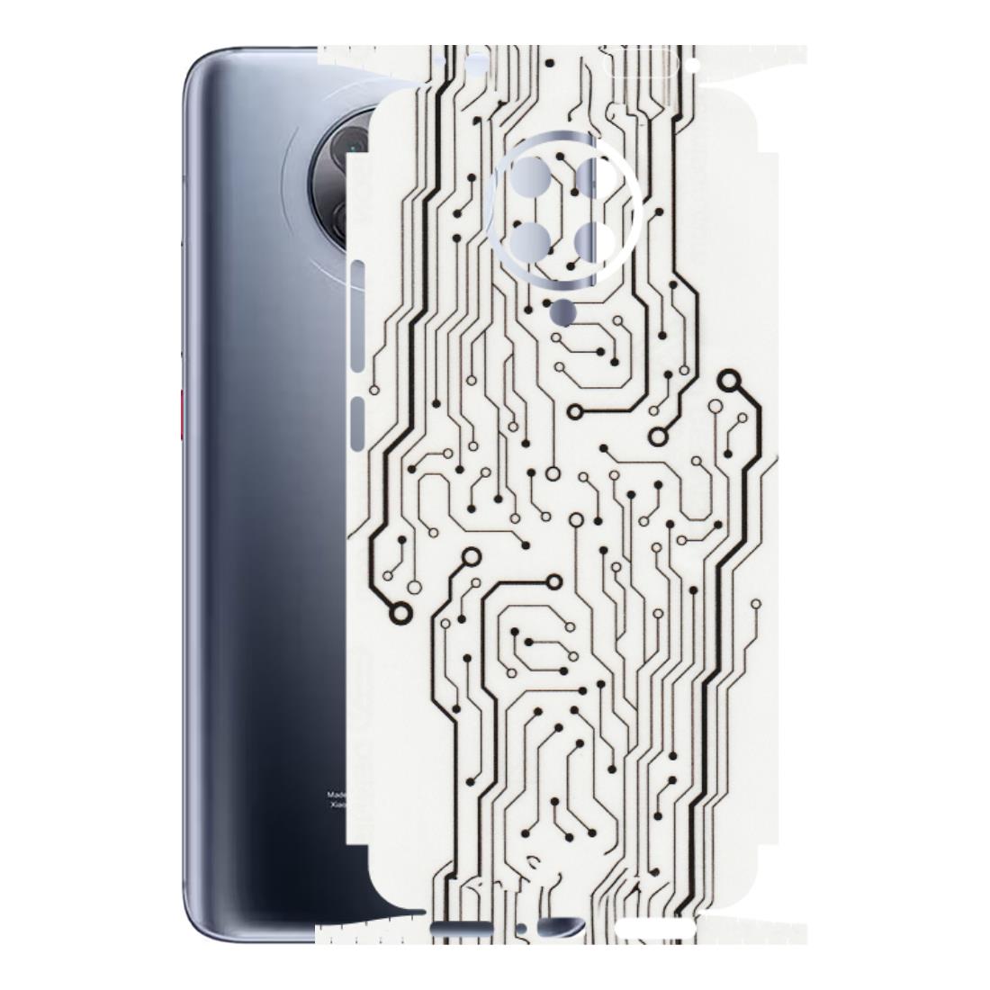 POCO Phone Skins (All Models) - Tech Circuits - Transparent Finish (T-03) Poco F2 Pro