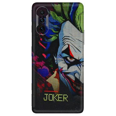POCO Phone Skins (All Models) - Joker Dot Matrix - 3D Embossed Finish (L-08) Poco F3 GT (5G)