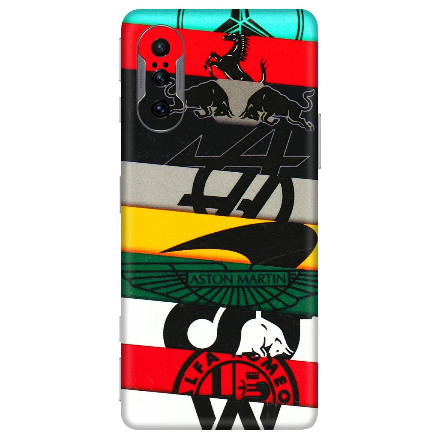 POCO Phone Skins (All Models) - Multi Designer Brands - 3D Embossed Finish (L-187) Poco F3 GT (5G)