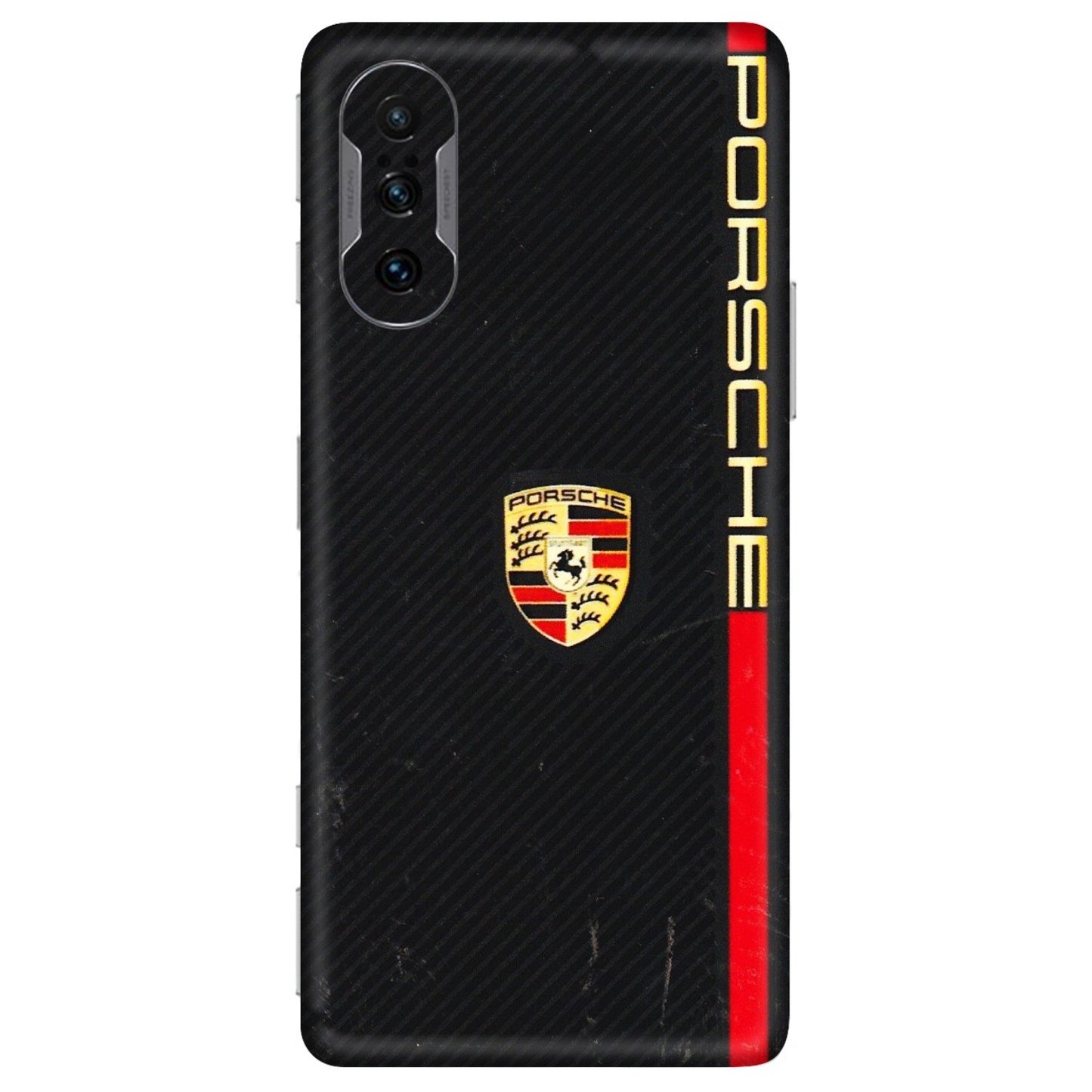 POCO Phone Skins (All Models) - Premium Porsche - 3D Embossed Finish (L-225) Poco F3 GT (5G)