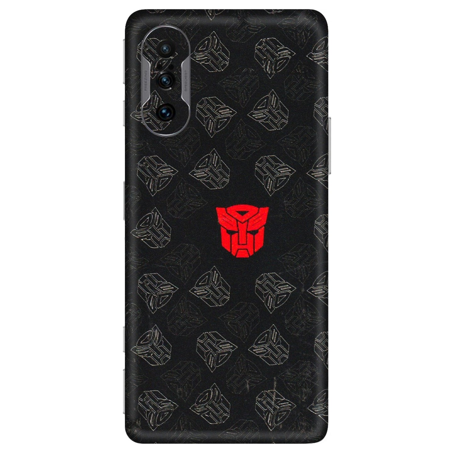 POCO Phone Skins (All Models) - Transformers Devastation - 3D Embossed Finish (L-301) Poco F3 GT (5G)